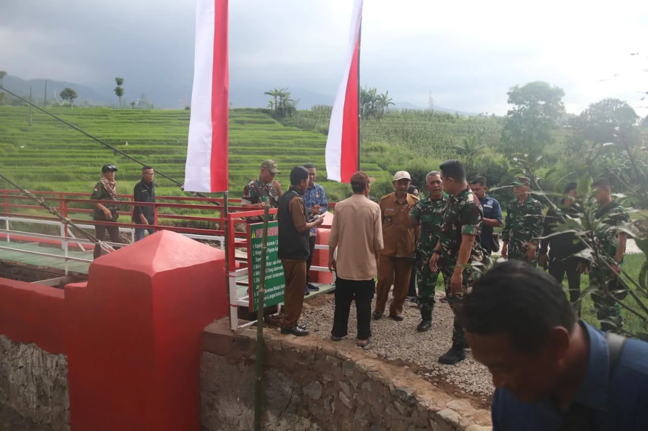 Jembatan Garuda Pacet Siap Diresmikan, Bupati Bandung Dijadwalkan Hadir