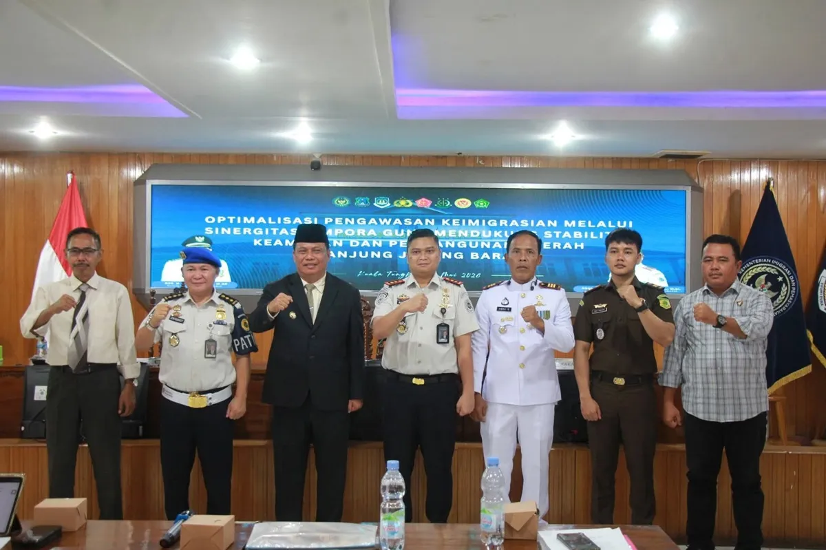 Perkuat Pengawasan Orang Asing, Imigrasi Kuala Tungkal Hadiri Rapat TIMPORA Kabupaten Tanjung Jabung Barat 