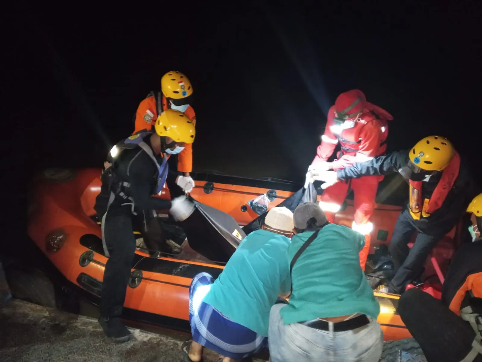 Hari ke-7 Pencarian Korban Laka Kerja Dermaga Penyeberangan, Satu Korban Ditemukan Meninggal Dunia