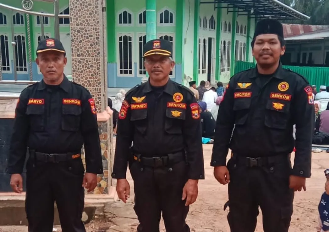 Bukan Hanya Salat Berjamaah, Senkom Mitra Polri Sungai Gelam Buktikan Peran Nyata di Balik Ratusan Jemaah Salat Id