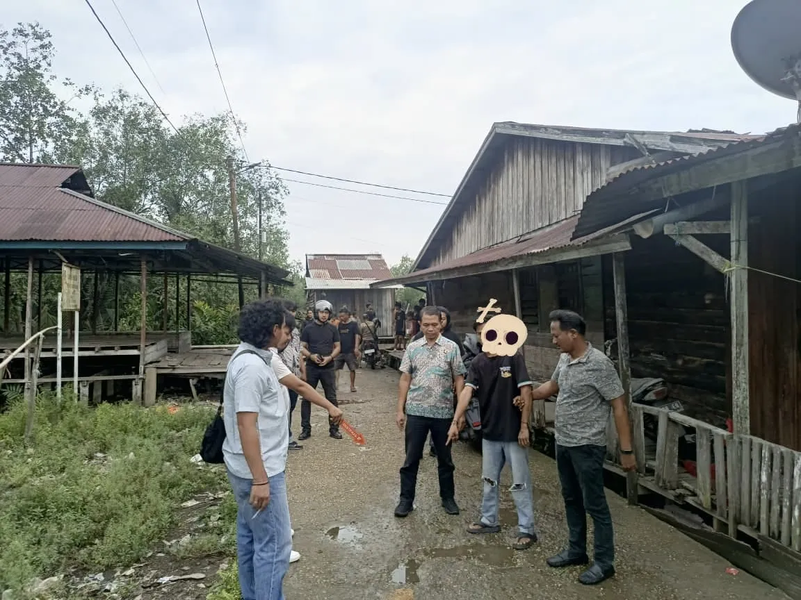 Pelaku Penikaman di Pasar Sialang Berhasil Diamankan Tim Opsnal Satreskrim Polres Tanjab Barat
