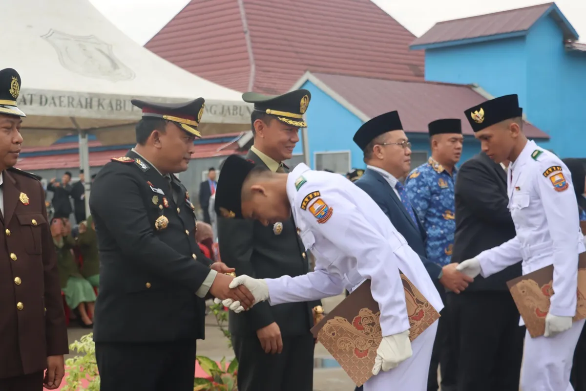 Kapolres Tanjab Barat Hadiri Upacara Peringatan Hari Lahir Pancasila Tahun 2026